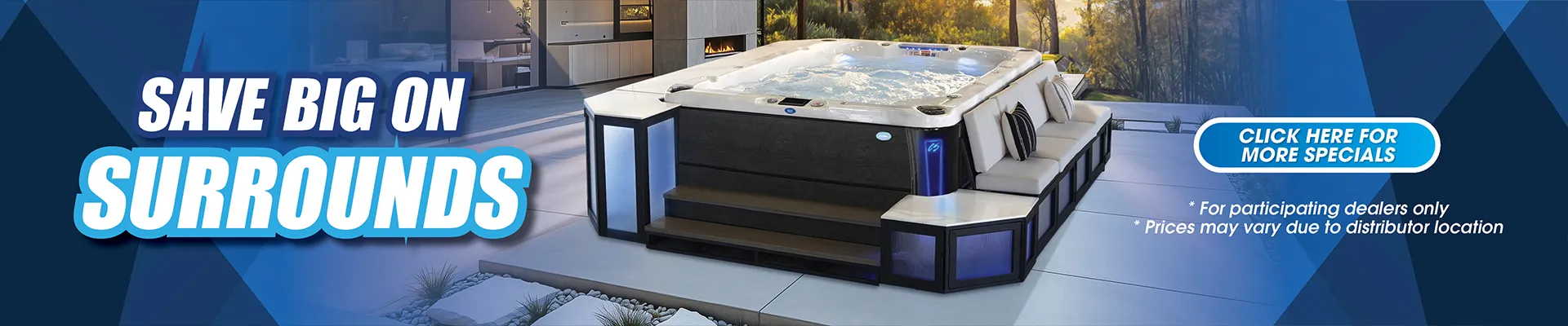 Calspas hot tub being used in a family setting - Springfield